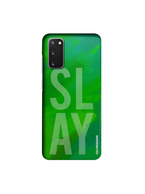 

CelfieDesign Green Slay Samsung Galaxy S20 Slim Back Case