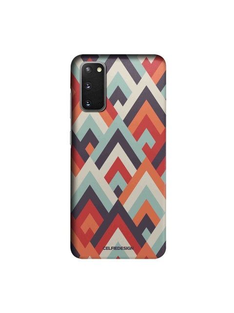 

CelfieDesign Red & Orange Symmetric Cheveron Samsung Galaxy S20 Slim Back Case