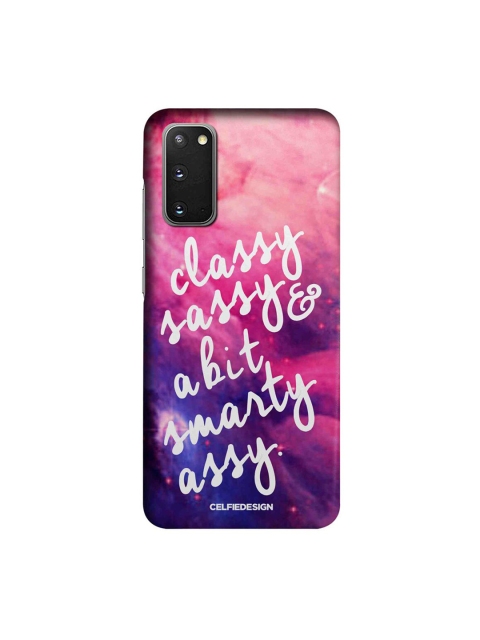 

CelfieDesign Pink & Blue Smarty Assy Plastic Samsung Galaxy S20 Slim Back Case