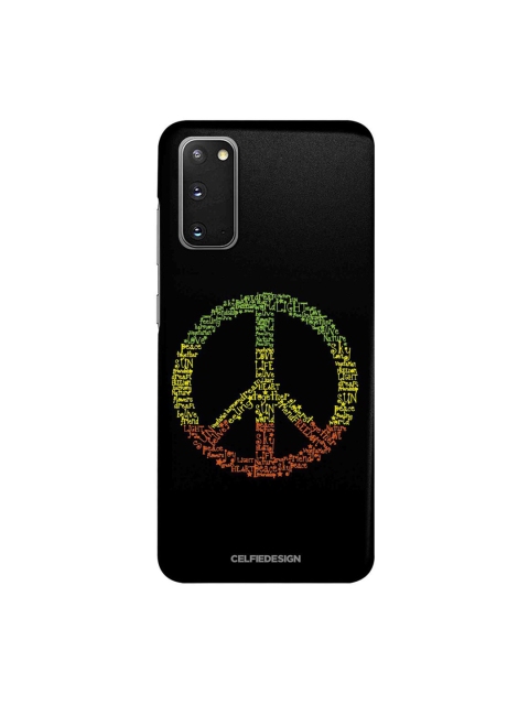 

CelfieDesign Black & Green Symbol Of Peace Samsung Galaxy S20 Slim Back Case