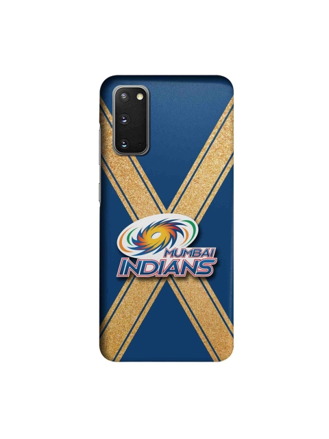 

CelfieDesign Blue & Beige Mumbai Indians Crest Samsung Galaxy S20 Slim Back Case