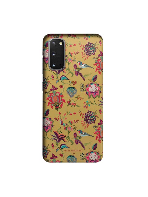 

CelfieDesign Yellow & Pink Payal Singhal Chidiya Samsung Galaxy S20 Slim Back Case