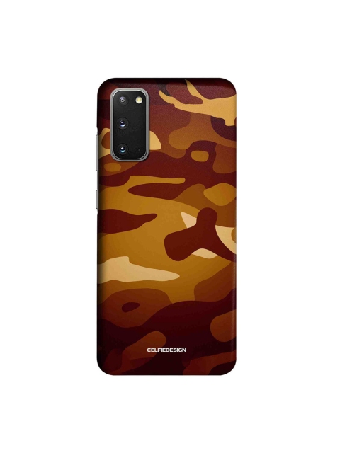 

CelfieDesign Brown & Beige Camo Saddle Samsung Galaxy S20 Slim Back Case