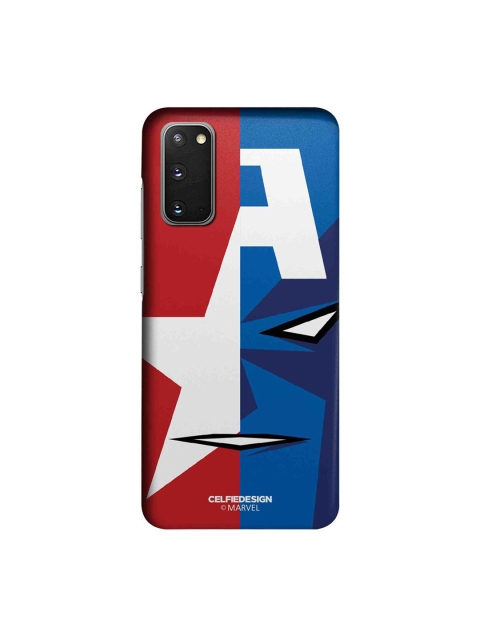 

CelfieDesign Blue & Red Face Focus Captain America Samsung Galaxy S20 Slim Back Case