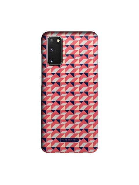 

CelfieDesign Pink & Navy Blue Payal Singhal Samsung Galaxy S20 Slim Back Case