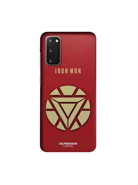 

CelfieDesign Red & Off-White Minimalistic Ironman Samsung Galaxy S20 Slim Back Case