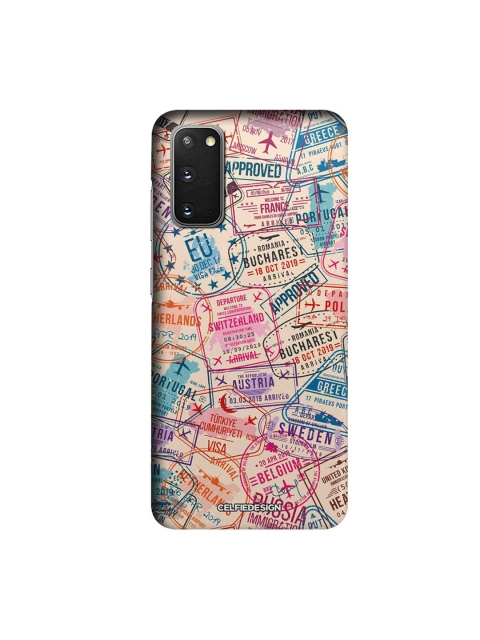 

CelfieDesign Beige & Violet Love Is A Four Legged Word Samsung Galaxy S20 Slim Back Case