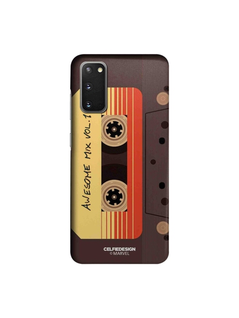 

CelfieDesign Brown & Yellow Awesome Mix Tape Samsung Galaxy S20 Slim Back Case