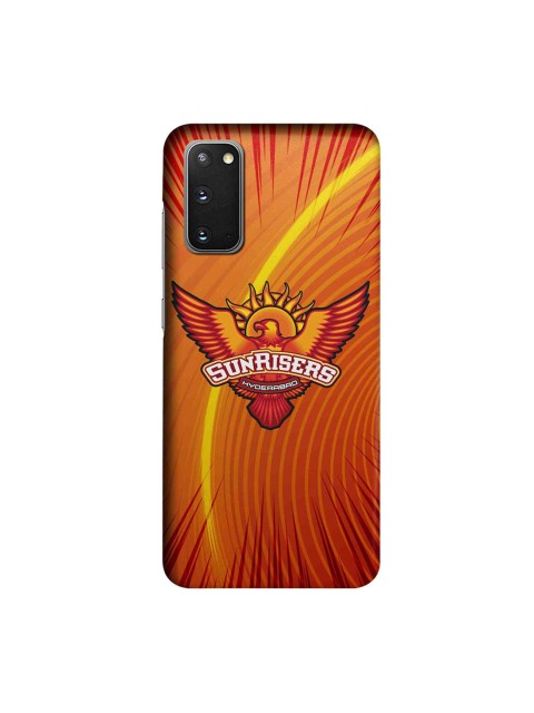 

CelfieDesign Multicolored Sunrisers Hyderabad Crest Samsung Galaxy S20 Slim Back Case, Multi