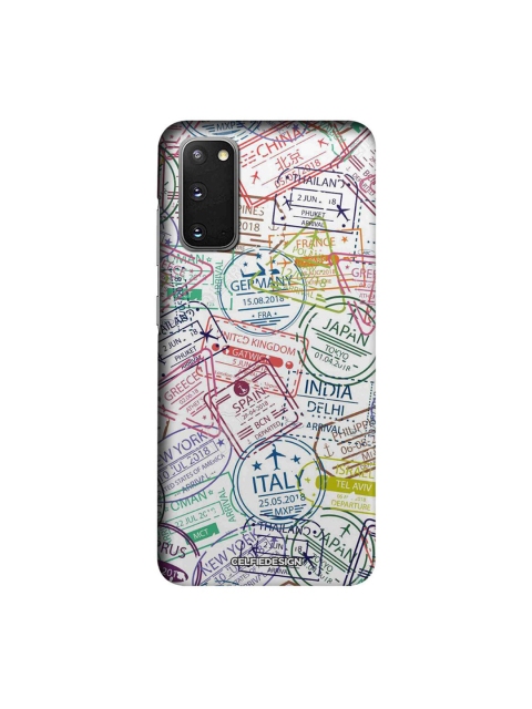 

CelfieDesign White & Green Immigration Stamps Classic Samsung Galaxy S20 Slim Back Case
