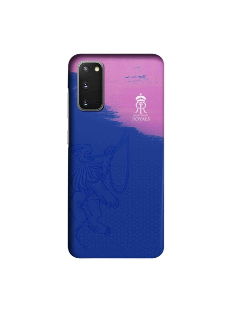 

CelfieDesign Blue & Pink Rajasthan Royals Crest Samsung Galaxy S20 Slim Back Case