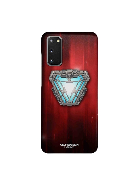 

CelfieDesign Red & White Iron man Infinity Arc Reactor Samsung Galaxy S20 Slim Back Case