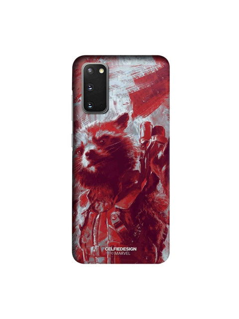 

CelfieDesign Red & Charcoal Art Rocket Samsung Galaxy S20 Slim Back Case