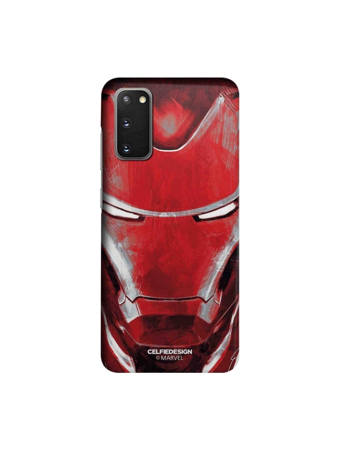 

CelfieDesign Red & Black Charcoal Art Iron Man Samsung Galaxy S20 Slim Back Case