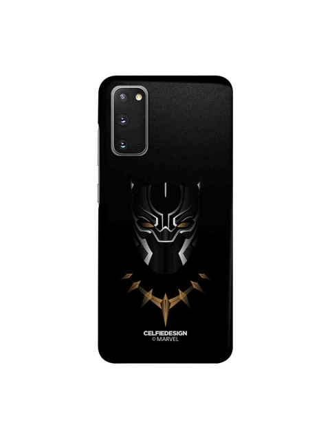 

CelfieDesign Black & Silver Minimalistic Black Panther Word Samsung Galaxy S20 Slim Back Case
