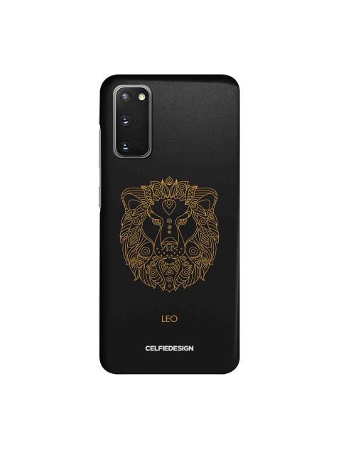 

CelfieDesign Black & Yellow Bold Leo Samsung Galaxy S20 Slim Back Case