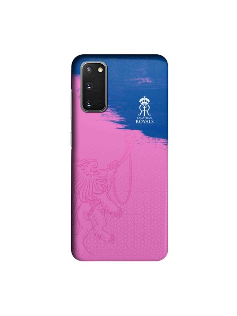 

CelfieDesign Pink & Blue Rajasthan Royals Crest Samsung Galaxy S20 Slim Back Case