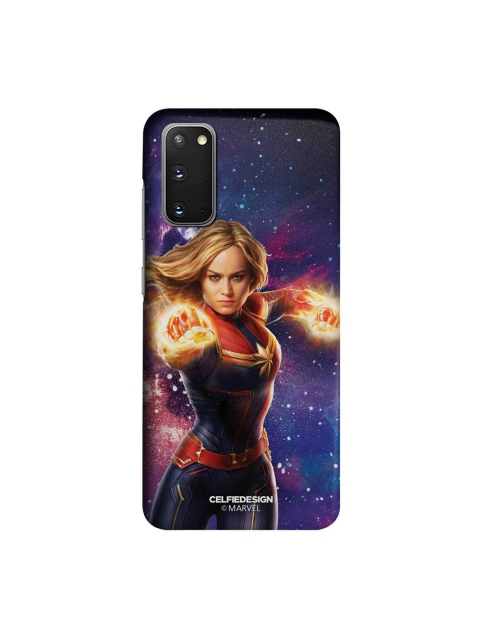 

CelfieDesign Blue & Red Fierce Captain Marvel Samsung Galaxy S20 Slim Back Case