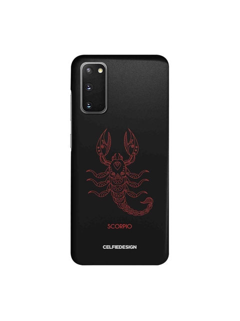 

CelfieDesign Black & Red Scorpio Samsung Galaxy S20 Slim Back Case