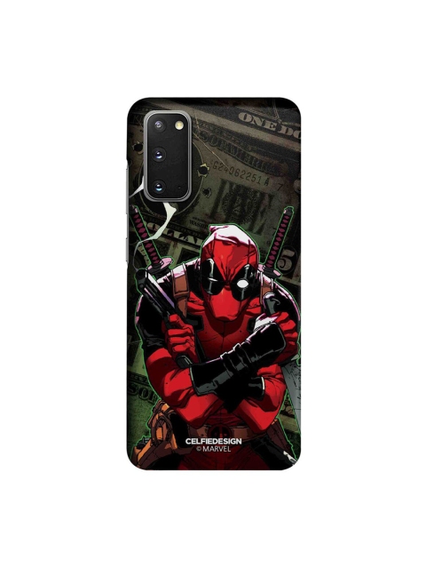 

CelfieDesign Red & Black Deadpool Dollar Samsung Galaxy S20 Slim Back Case