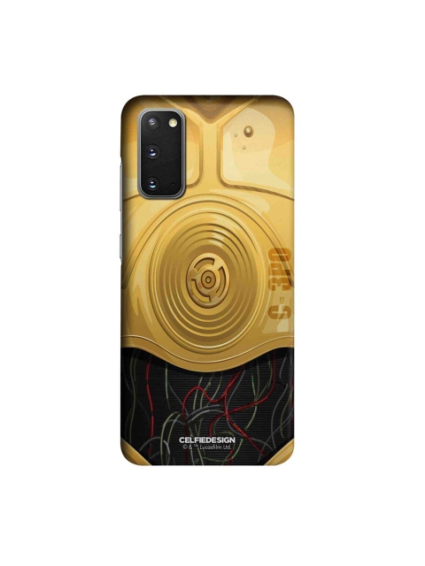 

CelfieDesign Gold-Toned & Black Attire C3PO Samsung Galaxy S20 Slim Back Case