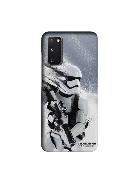 

CelfieDesign White & Grey Trooper Storm Samsung Galaxy S20 Slim Back Case