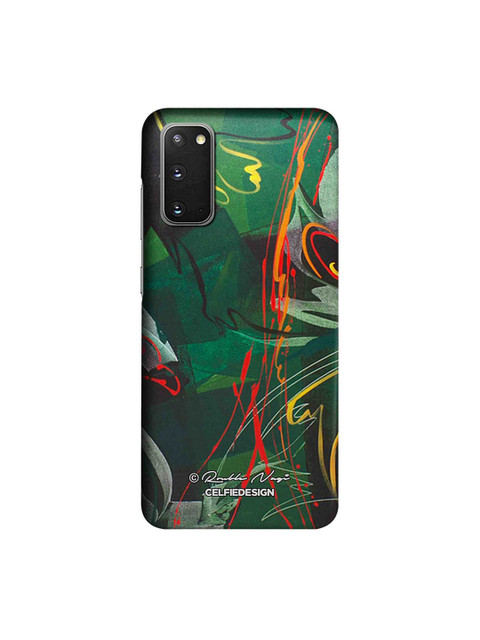 

CelfieDesign Green & Red Strokes of Life Samsung Galaxy S20 Slim Back Case