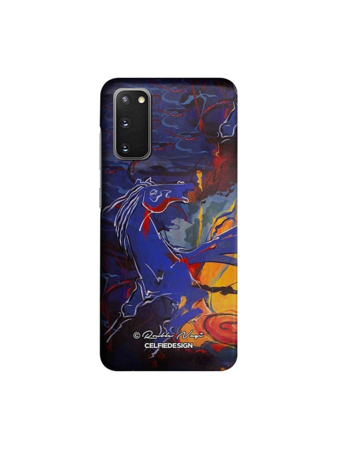 

CelfieDesign Navy Blue & Yellow Young Idol Samsung Galaxy S20 Slim Back Case
