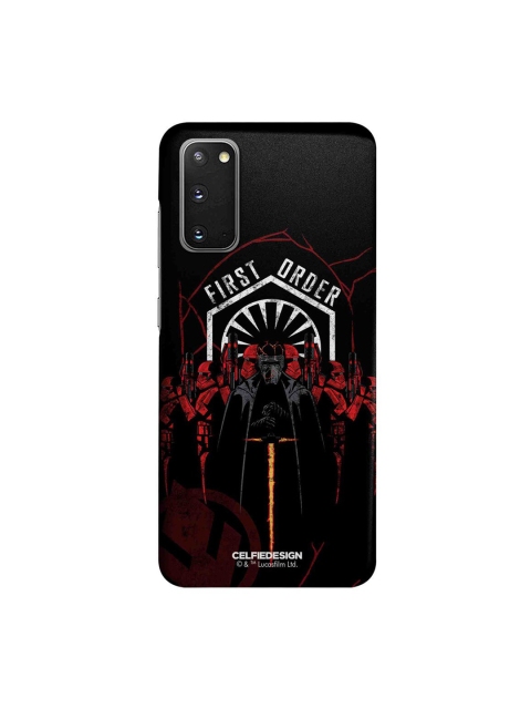 

CelfieDesign Black & Red First Order Samsung Galaxy S20 Slim Back Case