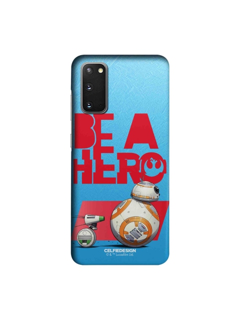 

CelfieDesign Blue & Red Be A Hero Samsung Galaxy S20 Slim Back Case