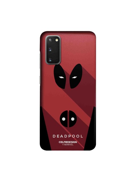 

CelfieDesign Red & Black Minimalistic Deadpool Samsung Galaxy S20 Slim Back Case