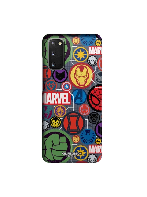 

CelfieDesign Grey & Blue Marvel Iconic Mashup Samsung Galaxy S20 Slim Back Case