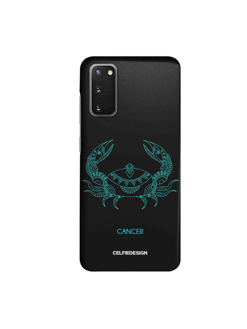 

CelfieDesign Black & Green Cancer Samsung Galaxy S20 Slim Back Case