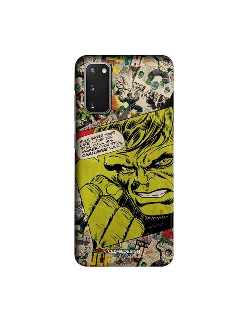 

CelfieDesign Green & Grey Comic Hulk Samsung Galaxy S20 Slim Back Case