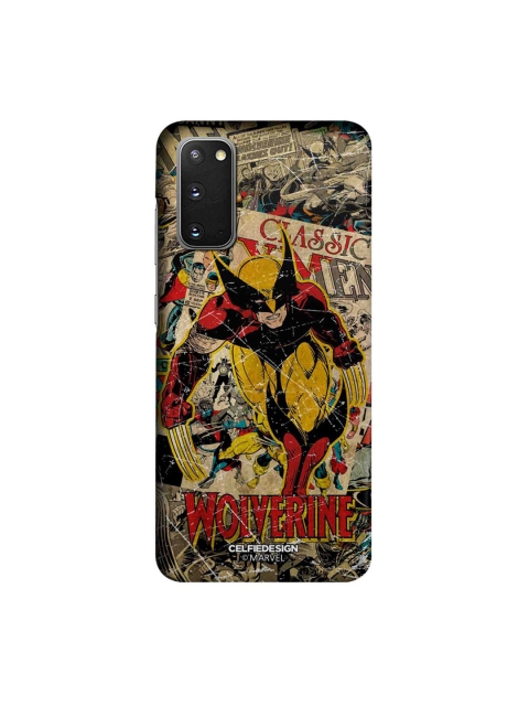 

CelfieDesign Red & Black Comic Wolverine Samsung Galaxy S20 Slim Back Case