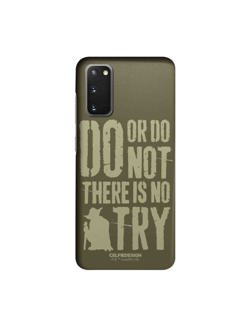 

CelfieDesign Olive-Green Yoda Theory Samsung Galaxy S20 Slim Back Case