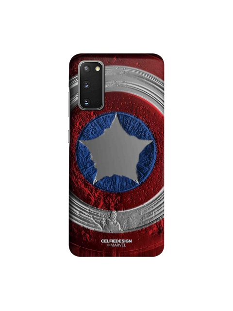 

CelfieDesign Red & Blue Stoned Shield Samsung Galaxy S20 Slim Back Case