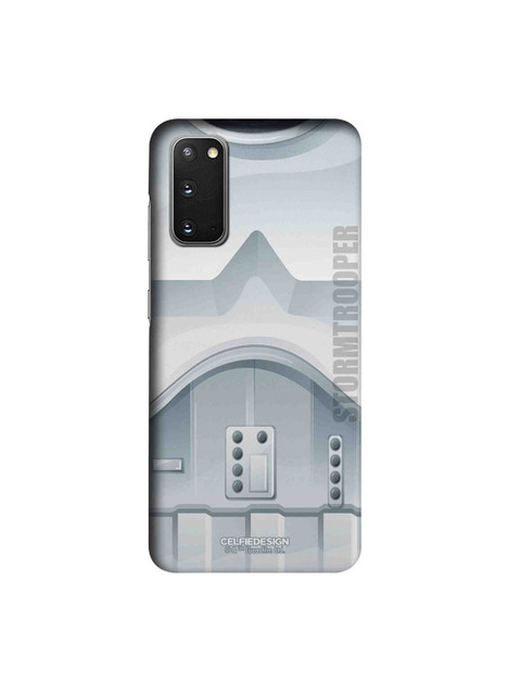 

CelfieDesign White & Grey Attire Trooper Samsung Galaxy S20 Slim Back Case
