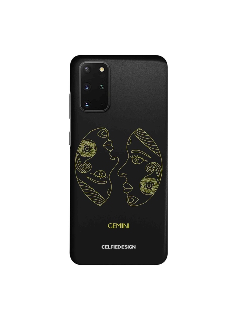 

CelfieDesign Black & Green Gemini Samsung Galaxy S20 Slim Back Case