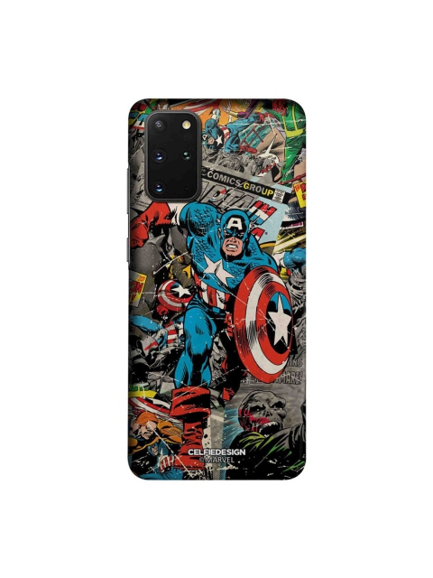 

CelfieDesign Grey & Blue Comic Captain America Samsung Galaxy S20 Plus Slim Back Case