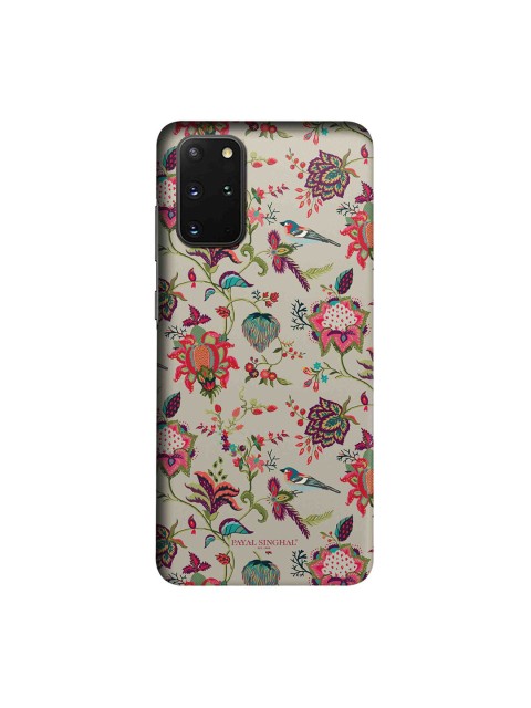 

CelfieDesign Beige & Coral Payal Singhal Chidiya Beige Samsung Galaxy S20 Plus Slim Back Case