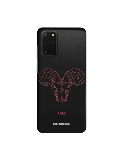 

CelfieDesign Black & Pink Aries Samsung Galaxy S20 Plus Slim Back Case
