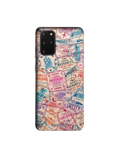 

CelfieDesign Beige & Violet Immigration Stamps Samsung Galaxy S20 Plus Slim Back Case