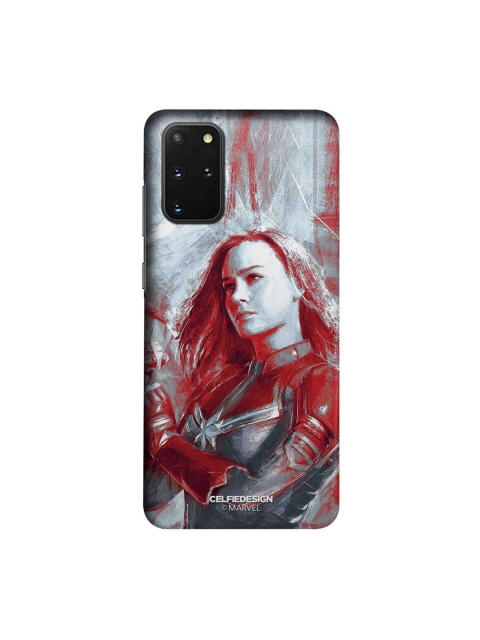 

CelfieDesign Grey & Red Charcoal Art Capt Marvel Samsung Galaxy S20 Plus Slim Back Case