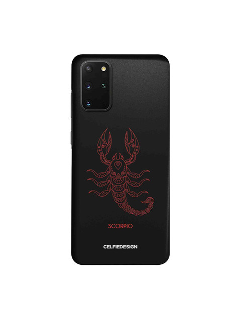 

CelfieDesign Black & Red Scorpio Samsung Galaxy S20 Plus Slim Back Case
