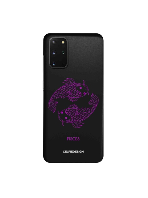 

CelfieDesign Black & Purple Pisces Samsung Galaxy S20 Plus Slim Back Case