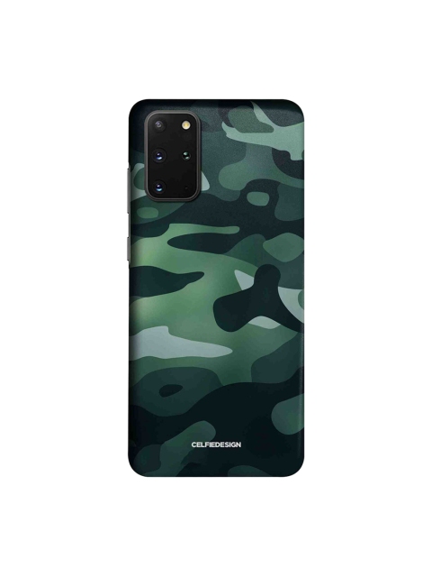 

CelfieDesign Green & Black Camo Viridian Samsung Galaxy S20 Plus Slim Back Case