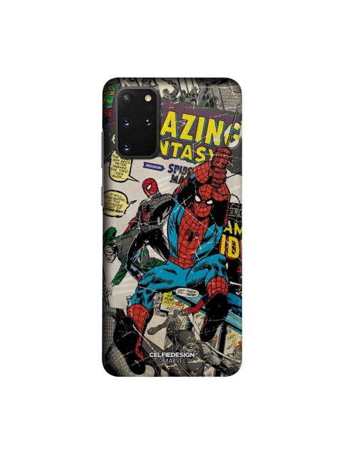 

CelfieDesign Grey & Blue Comic Spidey Samsung Galaxy S20 Plus Slim Back Case