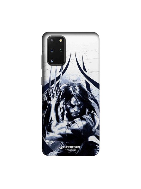 

CelfieDesign Black & White Lethal Logan Samsung Galaxy S20 Plus Slim Back Case