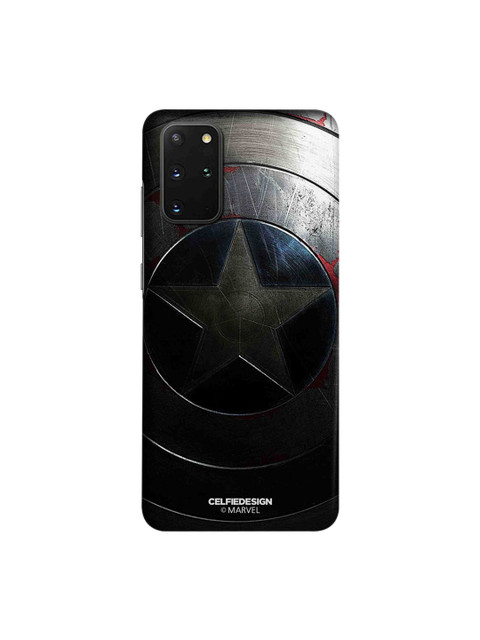 

CelfieDesign Black & Grey Rusted Captains Shield Samsung Galaxy S20 Plus Slim Back Case